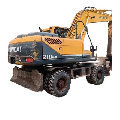 Used Hyundai 210w-9 Excavator 21TON 1.2M³ Bucket 2019 Model