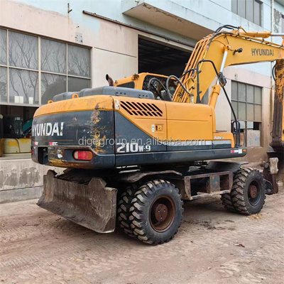 Used Hyundai 210w-9 Excavator 21TON 1.2M³ Bucket 2019 Model
