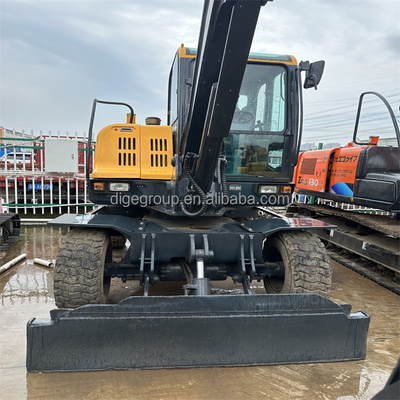 Used Hyundai 60W-7 Wheel Excavator 6 Ton 2022 Model