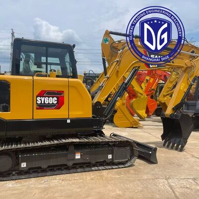 Sy60 6 Ton Used SANY Excavator Used Excavator Hydraulic Machine
