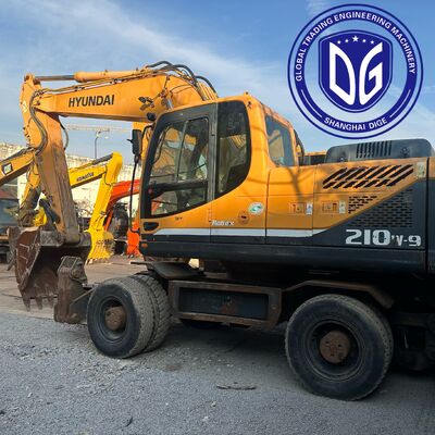 Used Hyundai 210W-9 Wheeled Excavator for Sale | Efficient & Export Ready