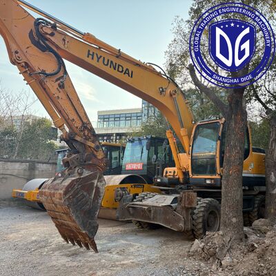 Used Hyundai 210W-9 Wheeled Excavator for Sale | Efficient & Export Ready