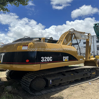 Used Caterpillar 320C 20t Excavator in Stock with Best Price Robust Durable Powerful Excavator for Sale