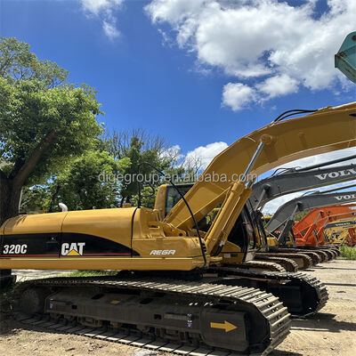 Used Caterpillar 320C 20t Excavator in Stock with Best Price Robust Durable Powerful Excavator for Sale