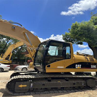 Used Caterpillar 320C 20t Excavator in Stock with Best Price Robust Durable Powerful Excavator for Sale