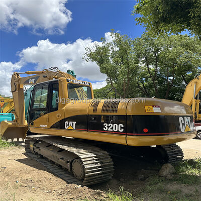 Used Caterpillar 320C 20t Excavator in Stock with Best Price Robust Durable Powerful Excavator for Sale