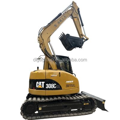 Used Caterpillar 308C 8t excavator in stock with Cheap Price Hot sale in good condition Second Hand Powerful Excavator For Sale