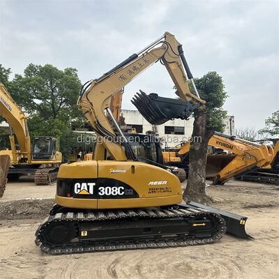 Used Caterpillar 308C 8t excavator in stock with Cheap Price Hot sale in good condition Second Hand Powerful Excavator For Sale