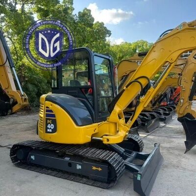 Used Japan Komatsu PC40 Mini Excavator 4 Ton Small Hydraulic Digger Low Working Hours