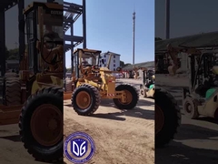 140k Caterpillar Used Grader Powerful Hydraulic Machine