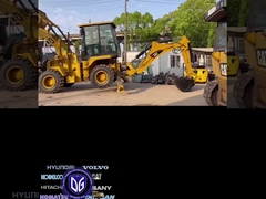 416E Used CAT Backhoe High Efficiency Origin Japan