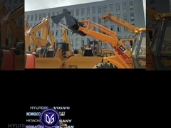4CX JCB Used Backhoe Loader Adaptive Cooling System For Varied Conditions