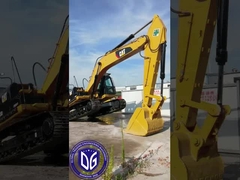 Robust construction for durability 323D Used Caterpillar Excavator 23 Ton