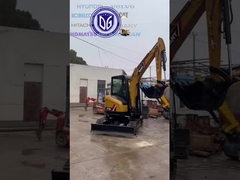 Efficient Cooling Systems Used Sany Sy35u 3.5 Ton Hydraulic Mining Excavator